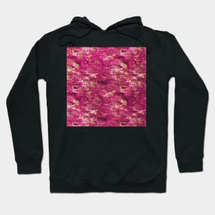 glitch design pink Hoodie